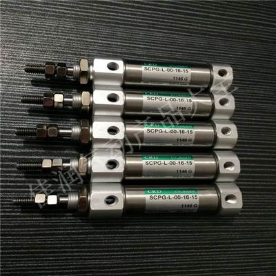 CKD不锈钢气缸SCPD2/SCPG2-L-00-6-10/15/20/25/30/40/50/75/100