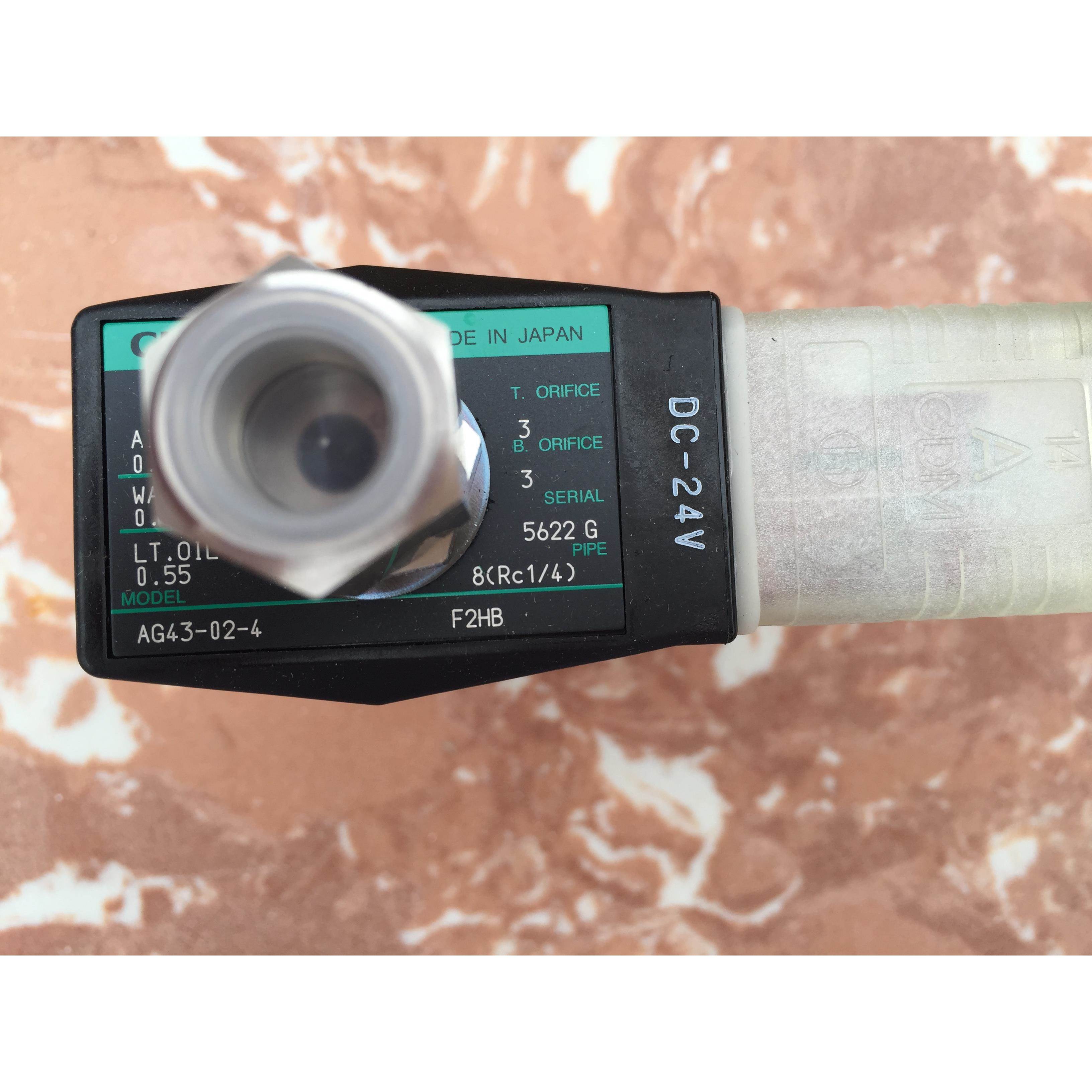 CKD电磁阀AG33/43-01/02/03-1/2/3/4/5-02E/03A/B2G-DC24V AC220V