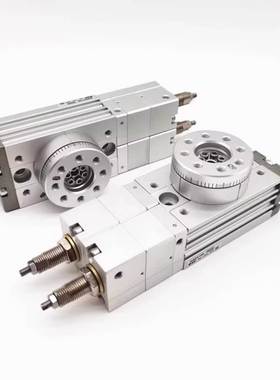 SMC正品MSZ系列三位置摆台气缸MSZB10A/MSZA20A/30A/50A高精度型