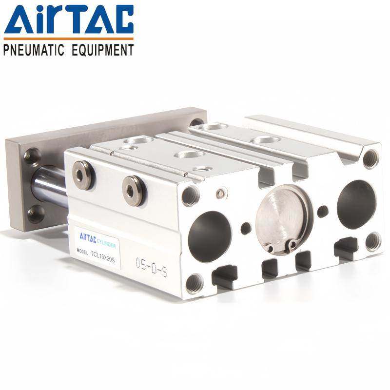 原装亚德客三轴三杆导杆气缸TCL12/16*20X30X50X75X100X125X150-S