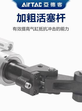 亚德客原装正品阻挡气缸TWQ25X10SC TWQ25X15SC TWQ25X20SC/B/R/K