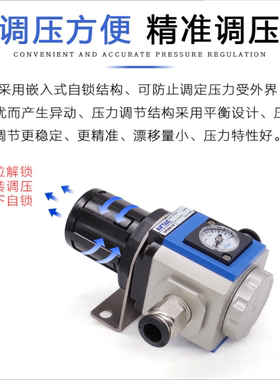 现货GR600-20F1 GR60025F1原装AIRTAC亚德客气源处理器调压减压阀