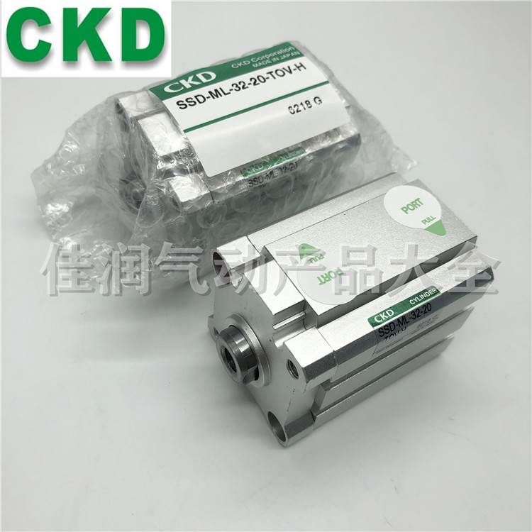 CKD杆不回转气缸SSD2-ML-20/25/32/40/50/63-10/15/20/25/30/50-N