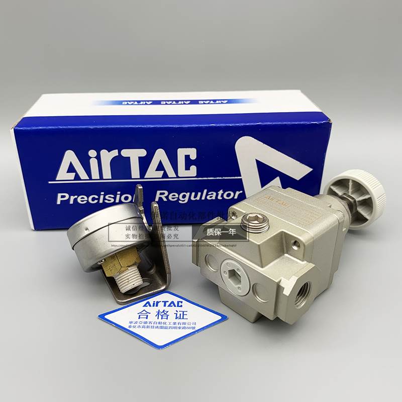 AirTAC原装亚德客GPR200/300/400-06/08/10-L/M/H精密减压调压阀