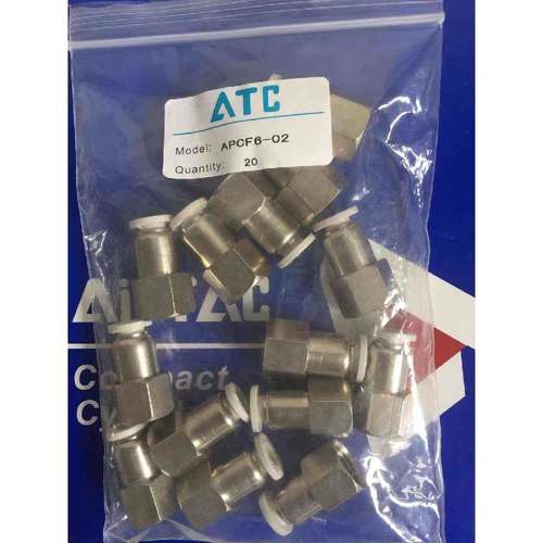 原装亚德客内螺纹接头PCF6M5 PCF601 PCF602 PCF6-M5/01/02/03/04