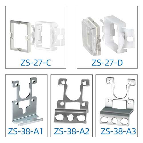 ISE30A数显压力开关面板支架ZS-27-C/D压力表托架ZS-38-A1/A2/A3