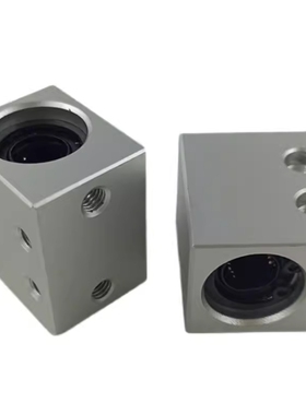 固定座LHSS LHSSW SLHSS68 10 12 13 16 20 2530直线轴承滑块光轴