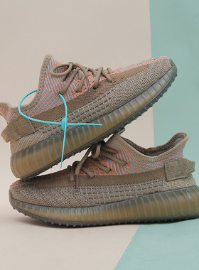 正品350椰子鞋女2024新款春真爆学生情侣款休闲跑步透气运动鞋潮