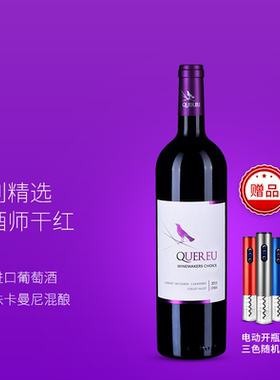 【智鹂】智利原瓶进口750ml 智鹂酿酒师精选干红葡萄酒750ml*1瓶