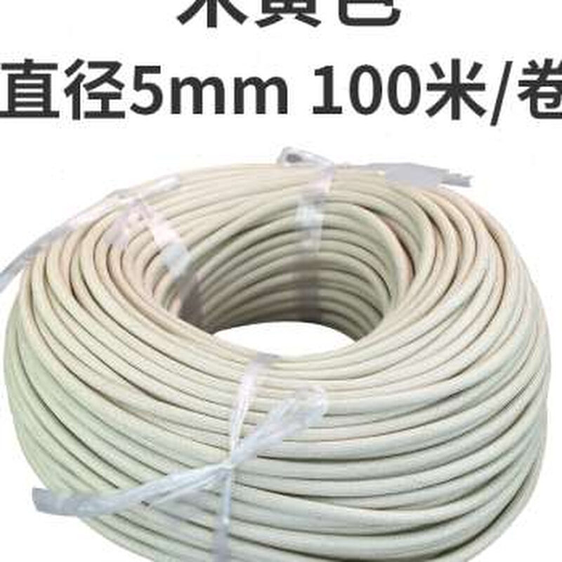 耐高温套管 绝缘阻燃定纹管 电线护套黄腊管玻璃纤维套管玻纤管