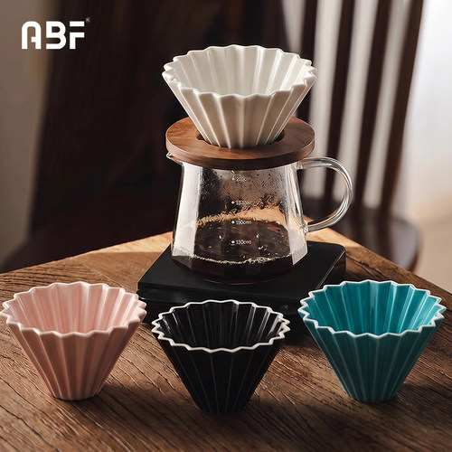 【咖啡师推荐】蛋糕陶瓷滤杯滤杯
