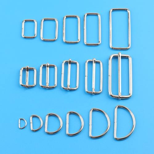 包带金属D扣口字扣背包三档扣