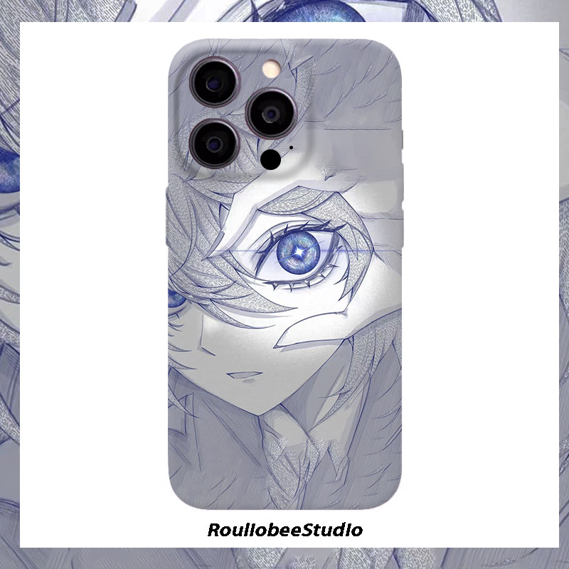 星光蓝眼少女适用苹果17promax手机壳16pro华为mate70新款pura70菲林壳OPPOReno13/vivos20x200小米15超火套