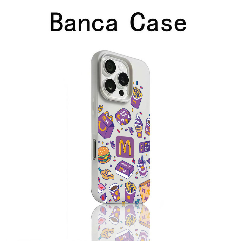 创意屏幕M记套餐适用iPhone16promax手机壳苹果17promax肤感果冻壳14pro软14防摔16新款15plus保护套x男女款