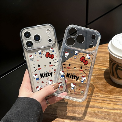 可爱kt猫咪适用苹果17promax手机壳iPhone16pro太空壳华为Mate70防摔OPPOReno13vivox200小米15硅胶荣耀300软