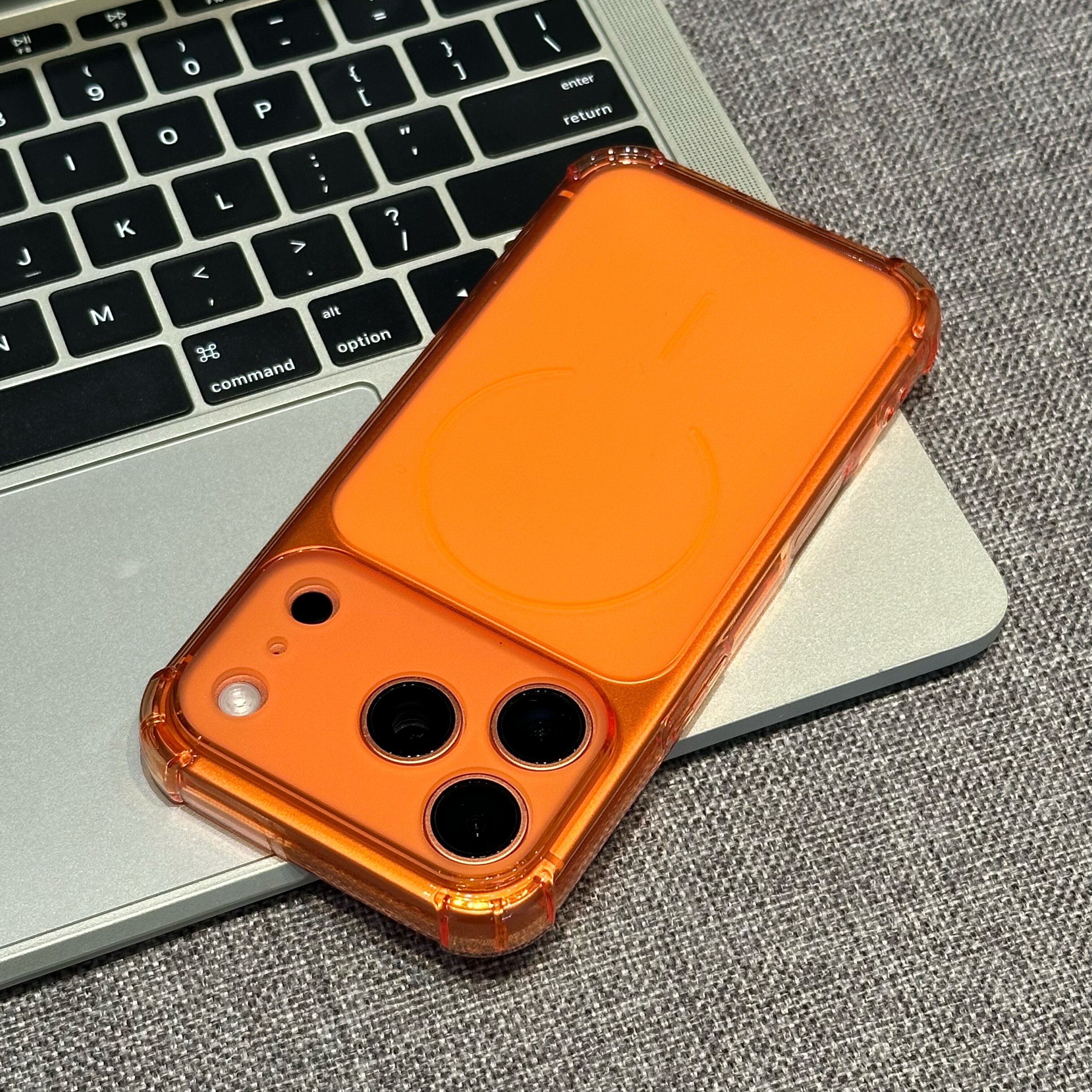 四角防摔大视窗适用苹果17手机壳磨砂iphone17promax透明新款16简约16pro高级pro全包max新品14粉色15软17pro
