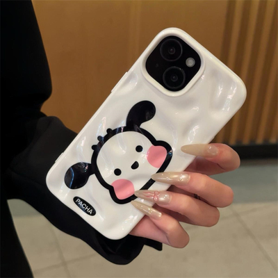 巴斯光年草莓熊苹果15/16手机壳适用iPhone14Promax立体褶皱陨石纹13/12软12小众15plus防摔16pro保护套情侣
