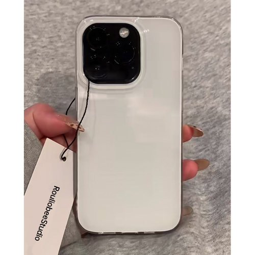 韩系ins风奶油壳适用苹果16promax手机壳iphone13新款15pro华为mate70荣耀vivox200小米15OPPO全包双层防摔软