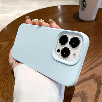 适用苹果17promax液态硅胶手机壳iPhone16Promax新款14/15全包13纯色12pro简约11情侣男女plus防摔保护套X/XR