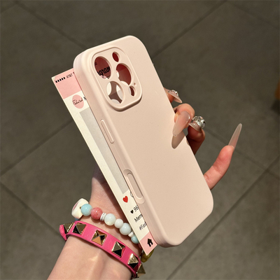 一体硅胶相机按键适用苹果16promax手机壳iphone16液态硅胶2025新款13镜头全包15防摔16pro保护套por外壳14女