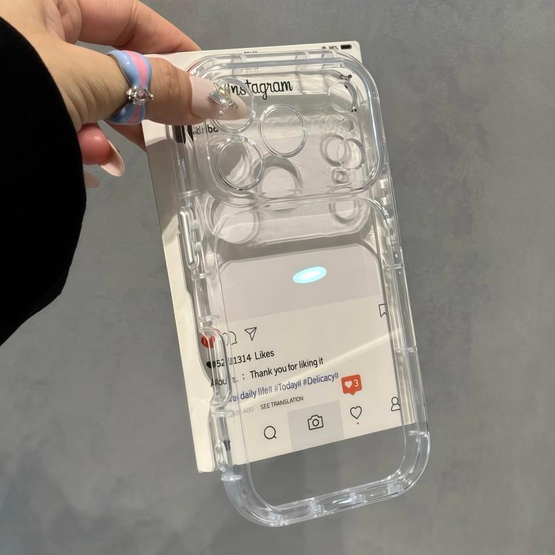 防摔彩虹壳适用苹果17promax手机壳新款iPhone16pro透明高级感15网红超火14硅胶13/12简约全包男女款11手机套