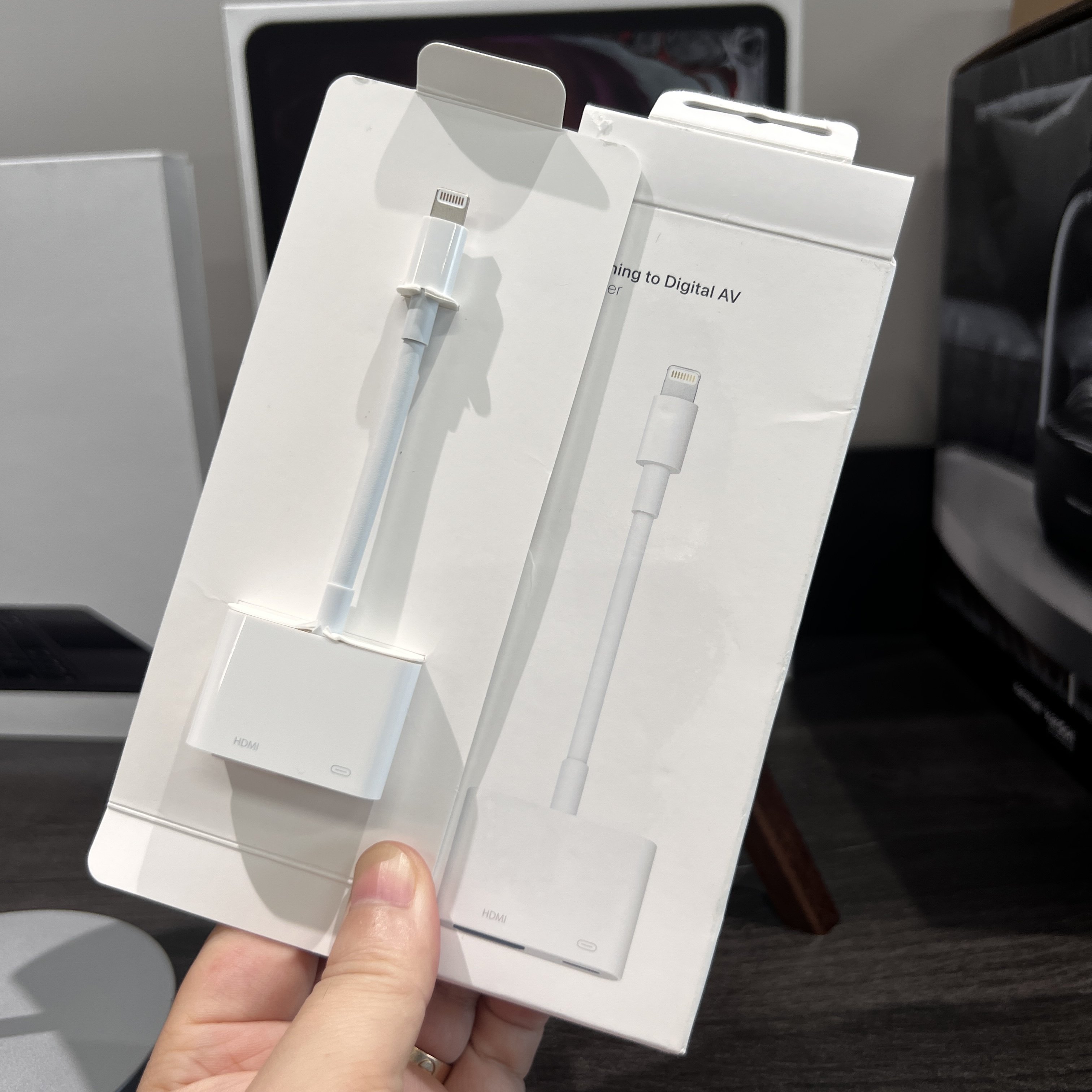 手机Lightning转HDMI高清投屏