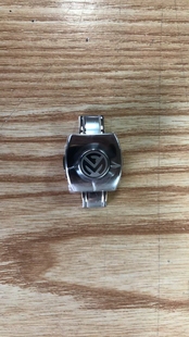 表扣适配法兰克穆勒V45V4手表扣高档不锈钢表带扣自动蝴蝶扣20mm