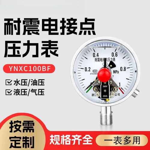 YNXC100BF水压油液压通用上下限
