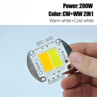 200WCOB冷暖二合一灯珠120芯 COB帕灯调焦帕灯光源高亮度高稳定