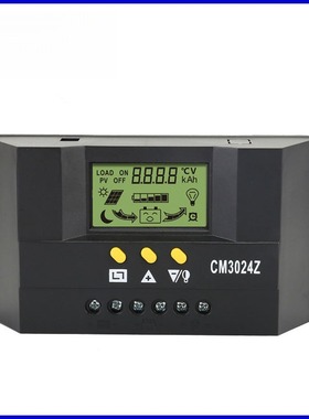 12V24V太阳能控制器CM3024Z太阳能控制器10A-100A灯控
