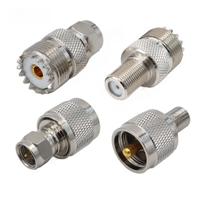 同轴射频连接器UHF公母转F转接头