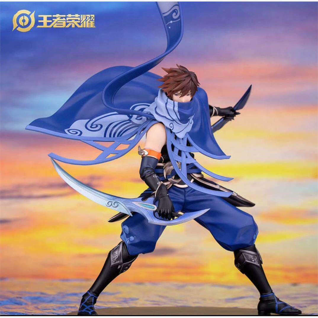 定制动漫手办雕像模型摆件玩具gk游戏王者荣耀澜鲨之猎刃公仔礼物