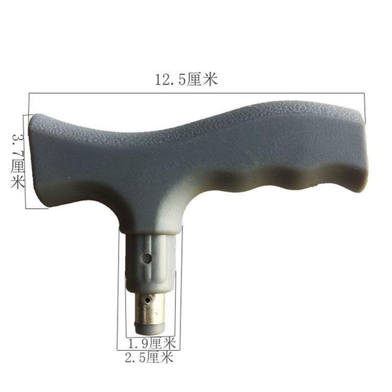 老人拐杖手杖配件手把手托把手手杖手把四角拐杖配件手杖手把