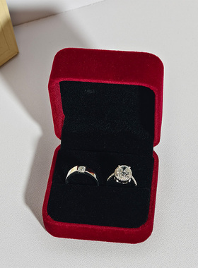 仿真结婚对戒婚礼仪式道具