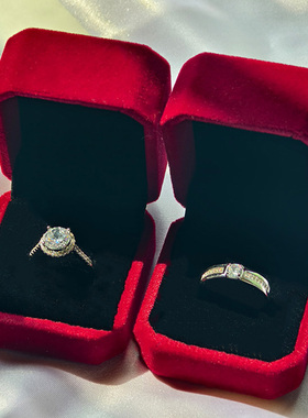 仿真钻戒婚礼道具结婚拍照道具