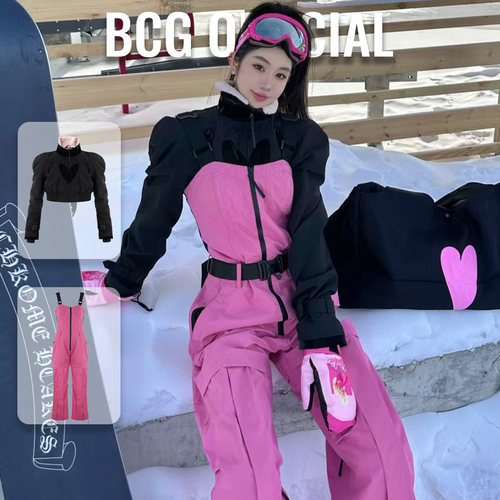 【明星同款】BCG泡袖胸衣滑雪服