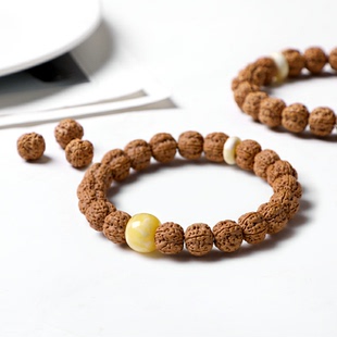 印尼五瓣爆肉小金刚手串花王梅花矮桩树王文玩单圈男女文玩手链