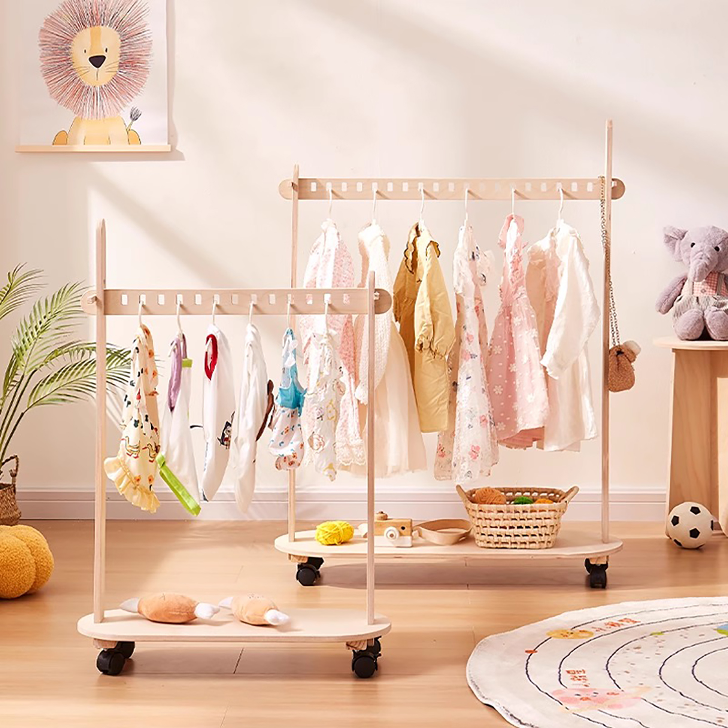 宠物衣架狗狗挂衣架可移动衣帽架