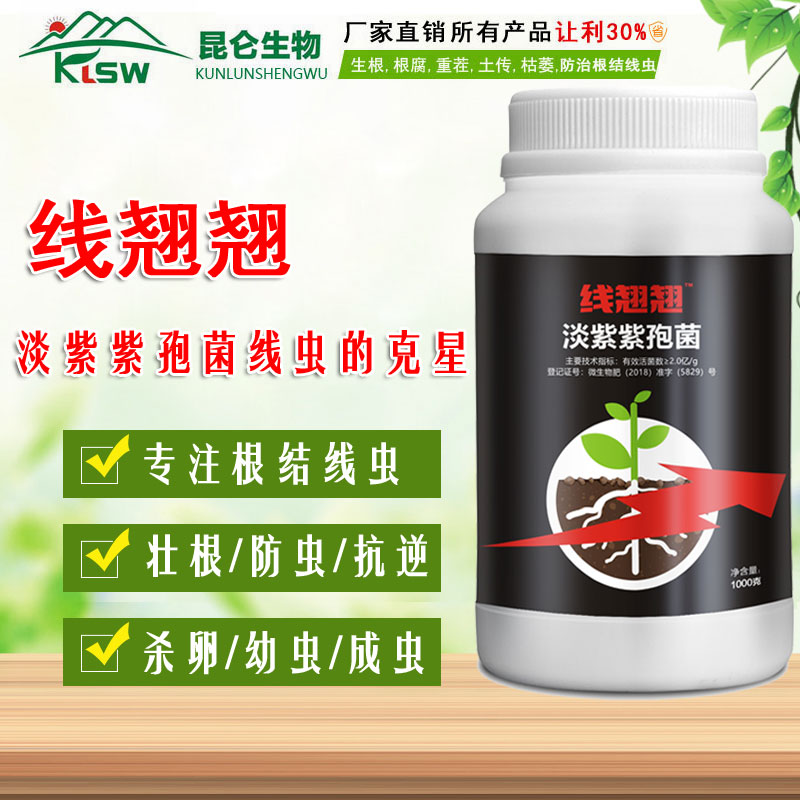 翘翘根结线虫专用淡紫增产