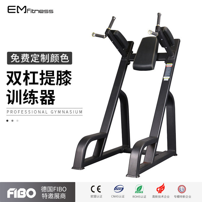 双杠卷腹训练器健身房商用提膝训练器多功能组合力量提膝运动器械
