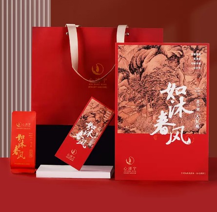 心清寧如沐春風(fēng)燕子窠大紅袍茶葉禮盒裝武夷山正宗巖茶2025烏龍茶
