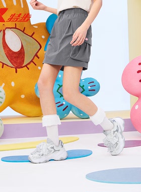 特步ATOMO FAFA丨短裙女士2025年夏季生活休闲工装裙975328440506