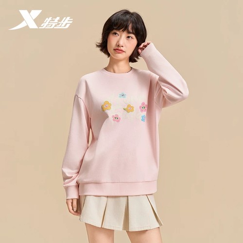 卫衣女2025春季长袖印花休闲上衣