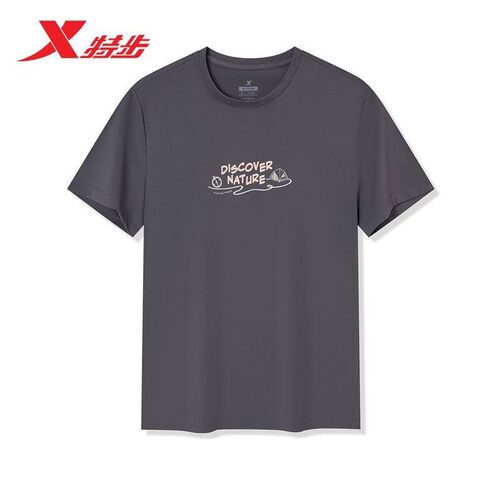 特步冰感短袖女2026新款夏季透气亲肤休闲运动T恤974328010265