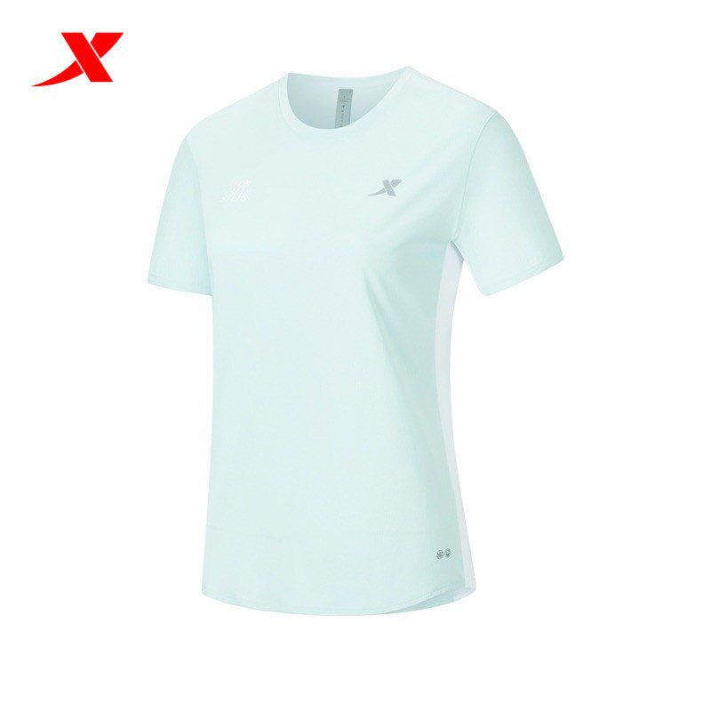 特步专业跑步T恤女2026年夏季新款训练女装健身短袖974228010453