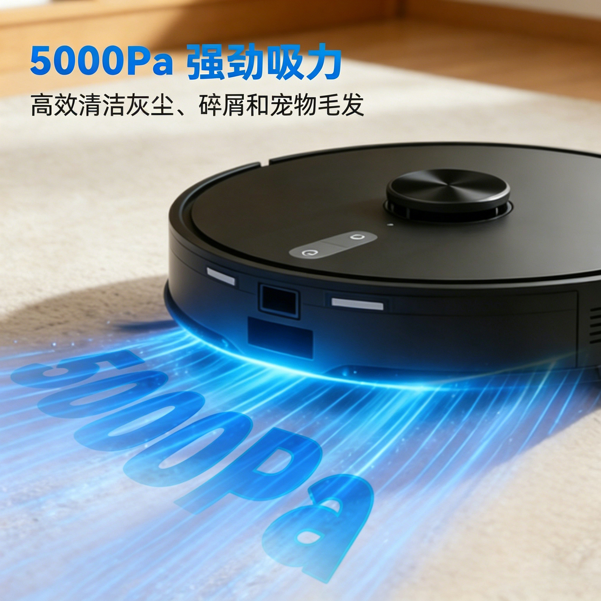 SUONO智能扫地机器人扫吸拖三合一家用全自动超薄吸扫拖一体机