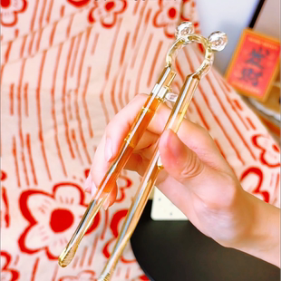 训练筷儿童筷子青蛙练习筷儿童吃饭专用辅助筷宝宝自主进食学食筷