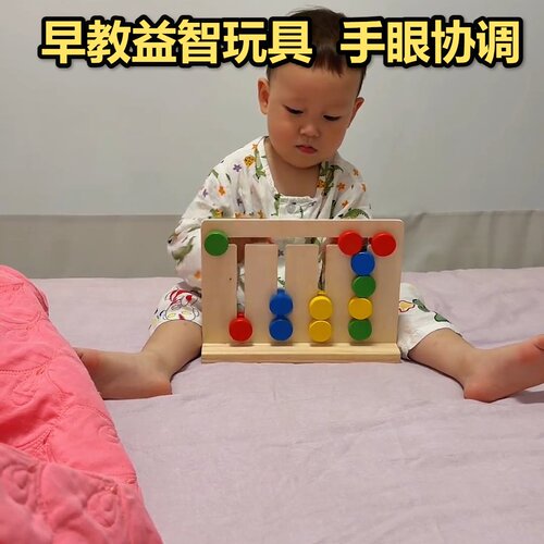 早教益智玩具锻炼逻辑思维手眼协调专注力动手动脑训练儿童区教具