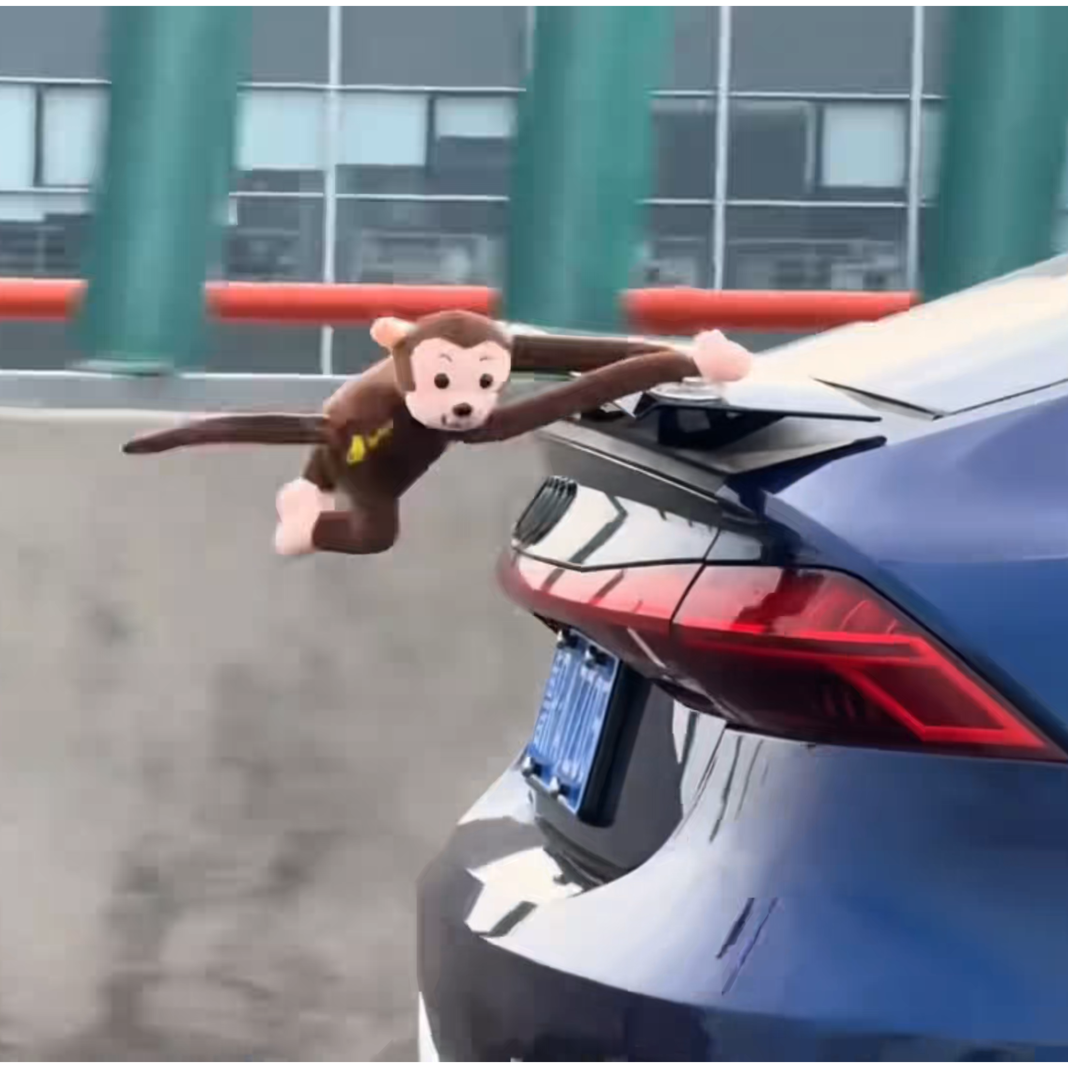 汽车尾部挂件玩偶猴子搞笑车外挂饰长臂猴公仔毛绒玩具车载创装饰,汽车用品/电子/清洗/改装,车挂,淘宝优惠券,粉丝福利购,淘宝优惠卷