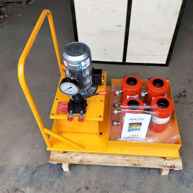 电动板式换热器 电动双作用板换夹紧器 液压板换加紧